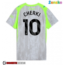 Ženske Nogometnih dresov Manchester City Rayan Cherki #10 Tretji 2025-26 Kratki rokavi